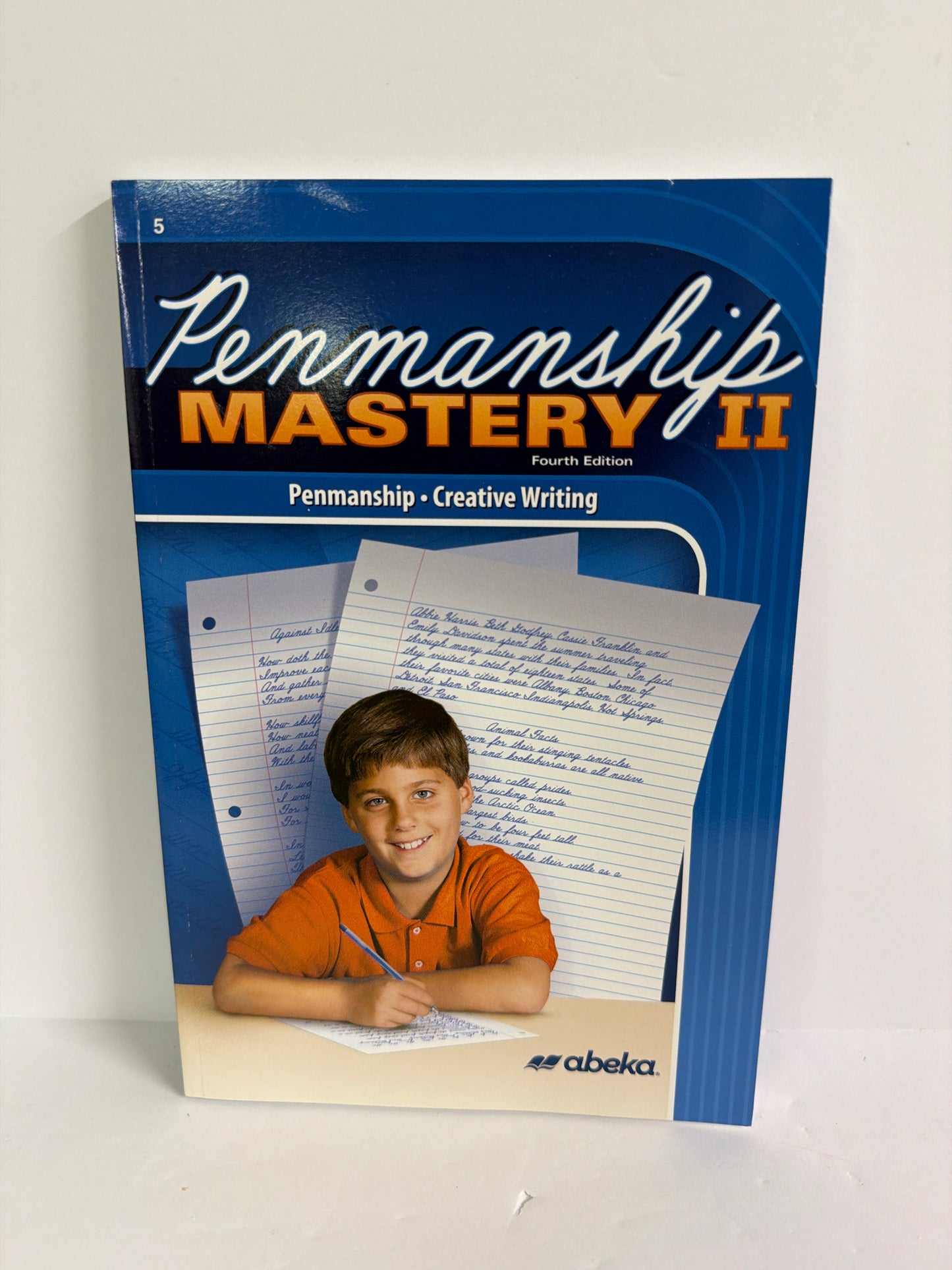 Penmanship Mastery II Abeka Student Book Pre-Owned 5th Grade Penmanship Books
