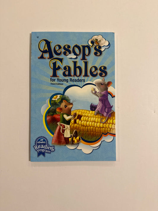 Aesop's Fables Abeka Reader  Pre-Owned 1st Grade Reading Textbooks