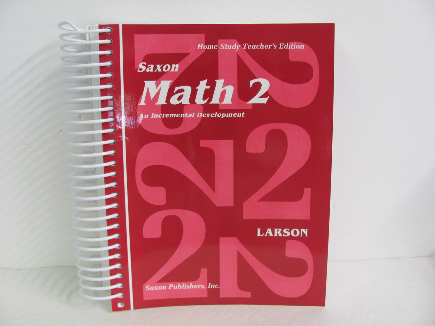 Math 2 Saxon Teacher Edition  Pre-Owned Larson 2nd Grade Mathematics Textbooks