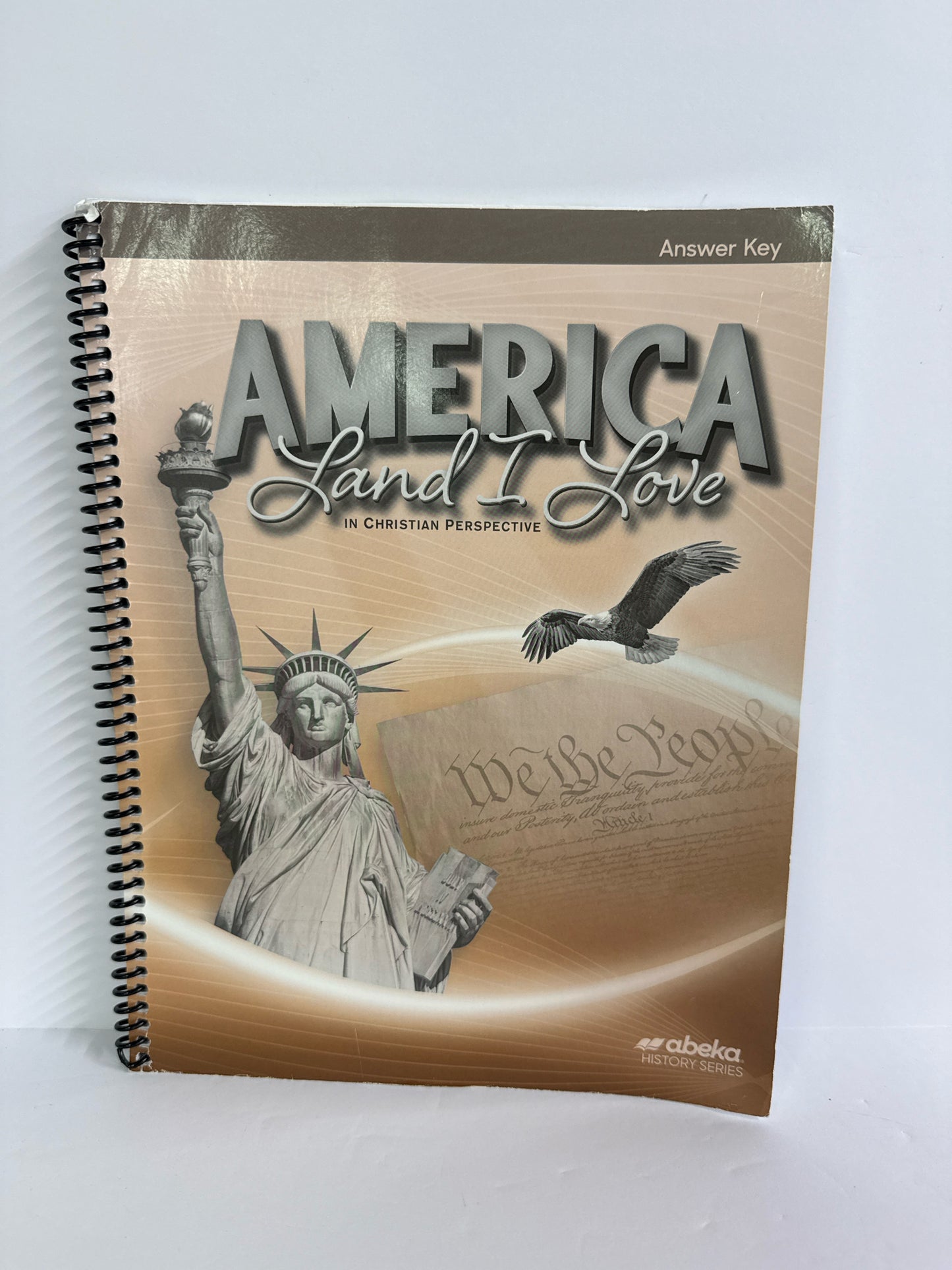 American Land I Love Abeka Answer Key  Pre-Owned 8th Grade History Textbooks