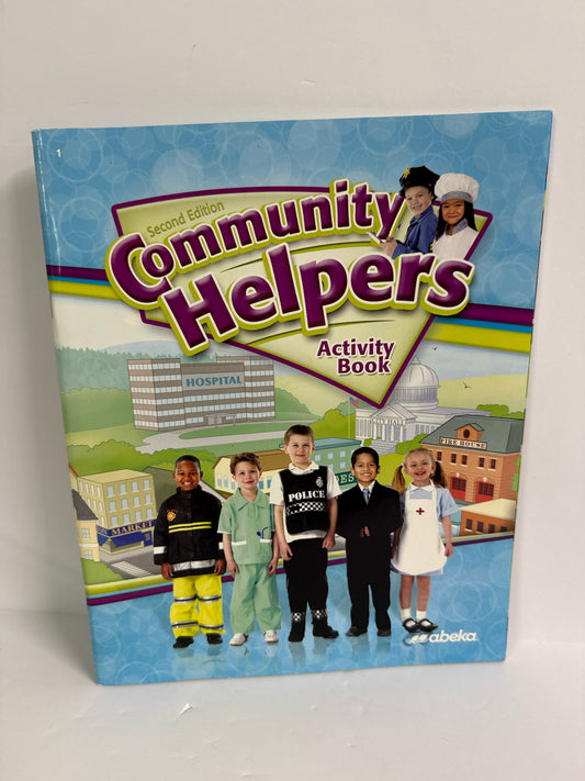 Community Helpers Abeka Activity Book  Pre-Owned 1st Grade History Textbooks