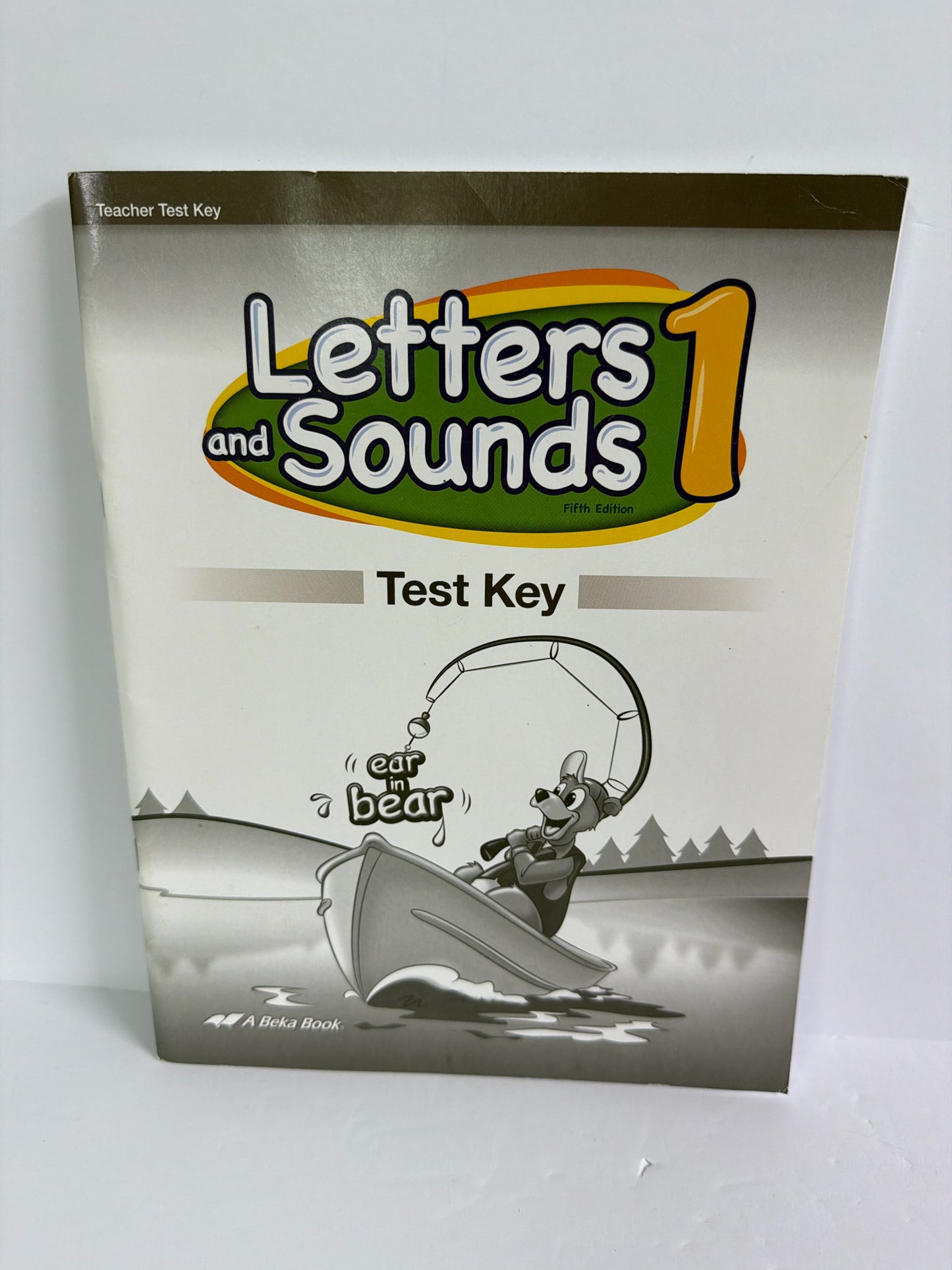 Letters and Sounds 1 Abeka Teacher Test Key Pre-Owned Language Textbooks