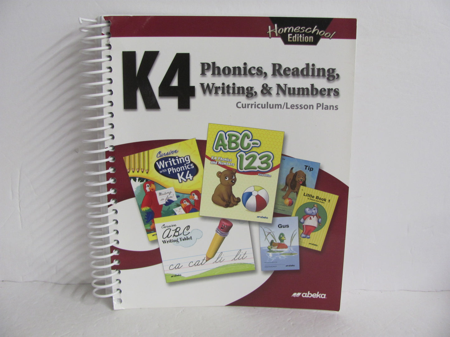 K4 Phonics, Reading Abeka Curriculum Pre-Owned K4 Language Textbooks