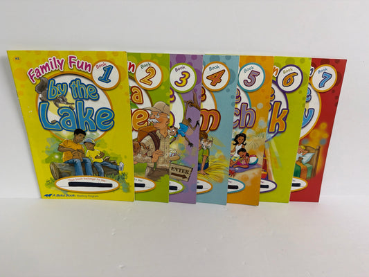 Family Fun Abeka Set  Pre-Owned Kindergarten Reading Textbooks