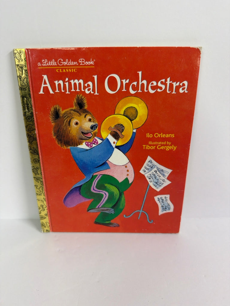 Animal Orchestra Ilo Orleans Little Golden Book Hardback Books