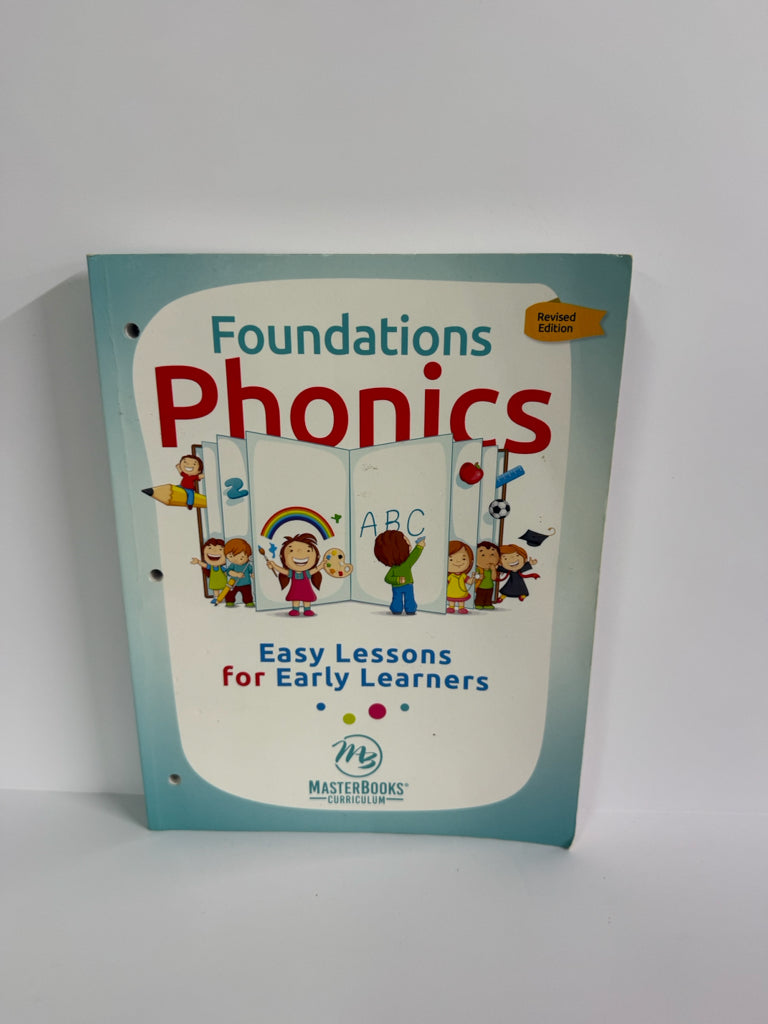 Foundations Phonics MasterBooks Student Workbook Pre-Owned Language Textbooks