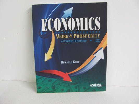 Economics Work & Prosperity Abeka Student Book Pre-Owned History Textbooks
