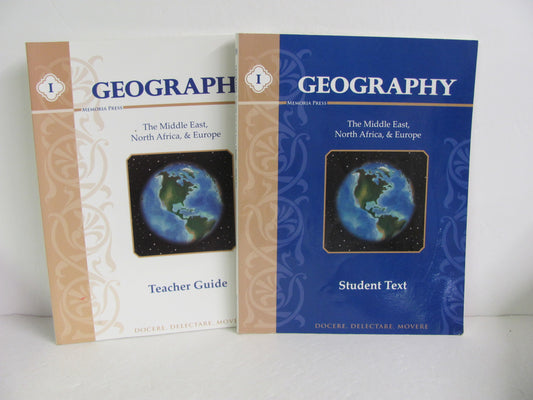 Geography I Memoria Press Set  Pre-Owned Elementary Geography Books