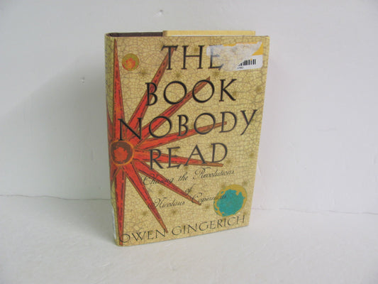 The Book Nobody Read Walker Pre-Owned Gingerich World History Books