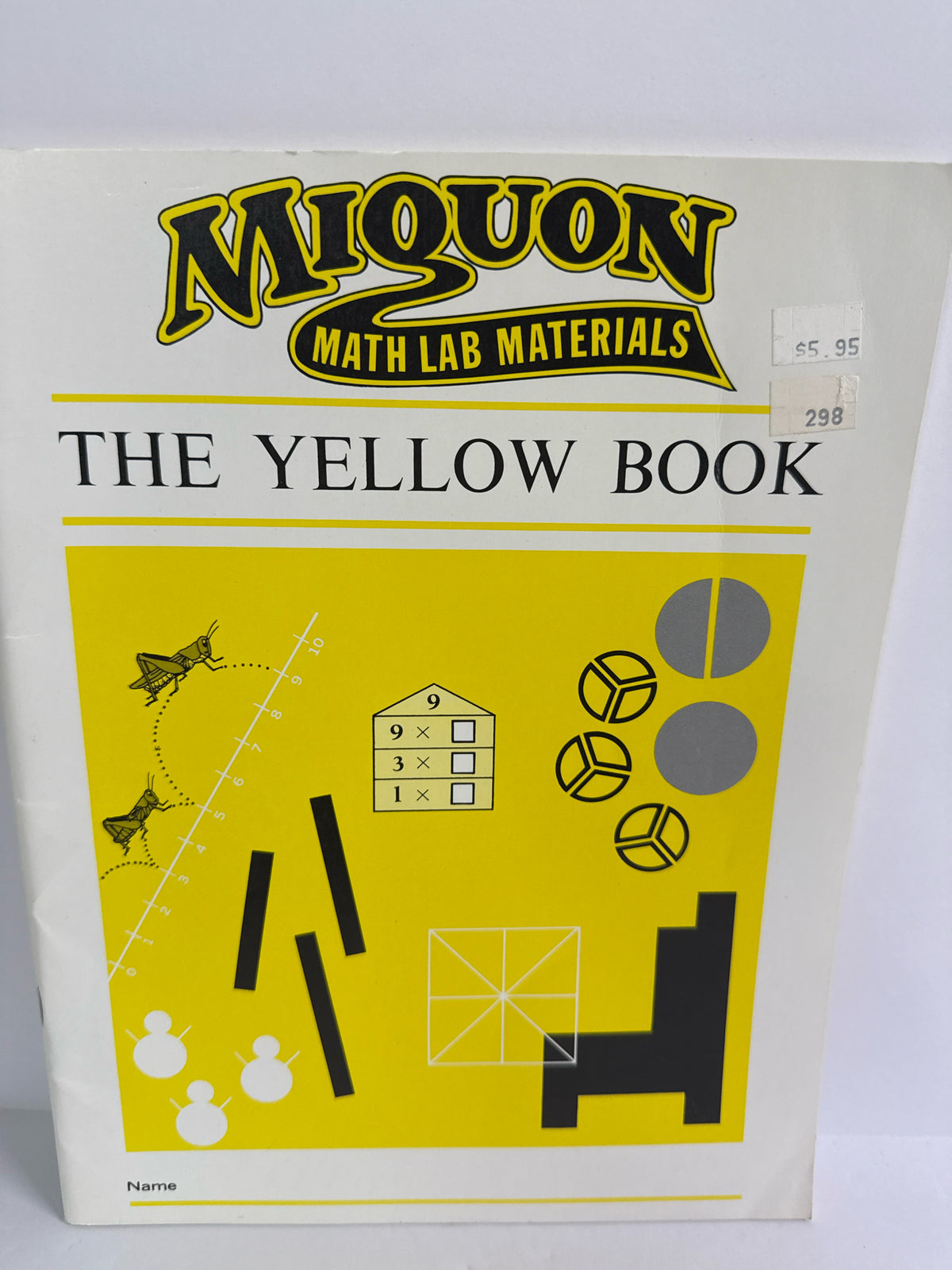 The Yellow Book Miquon Student Book Pre-Owned 3rd Grade Mathematics Textbooks