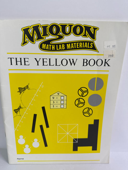 The Yellow Book Miquon Student Book Pre-Owned 3rd Grade Mathematics Textbooks
