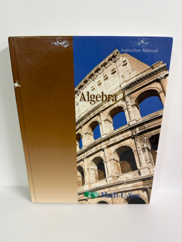 Algebra 1 Math U See Instruction Manual  Pre-Owned Mathematics Textbooks
