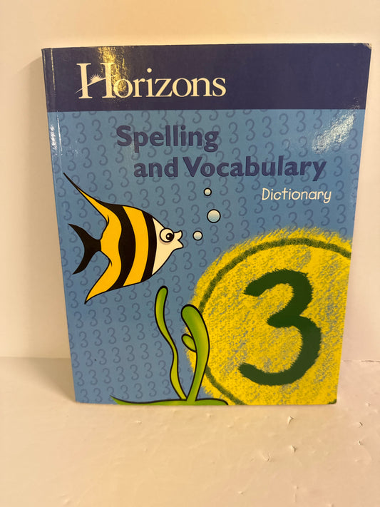 Spelling and Vocabulary Alpha Omega Pre-Owned 3rd Grade IEW