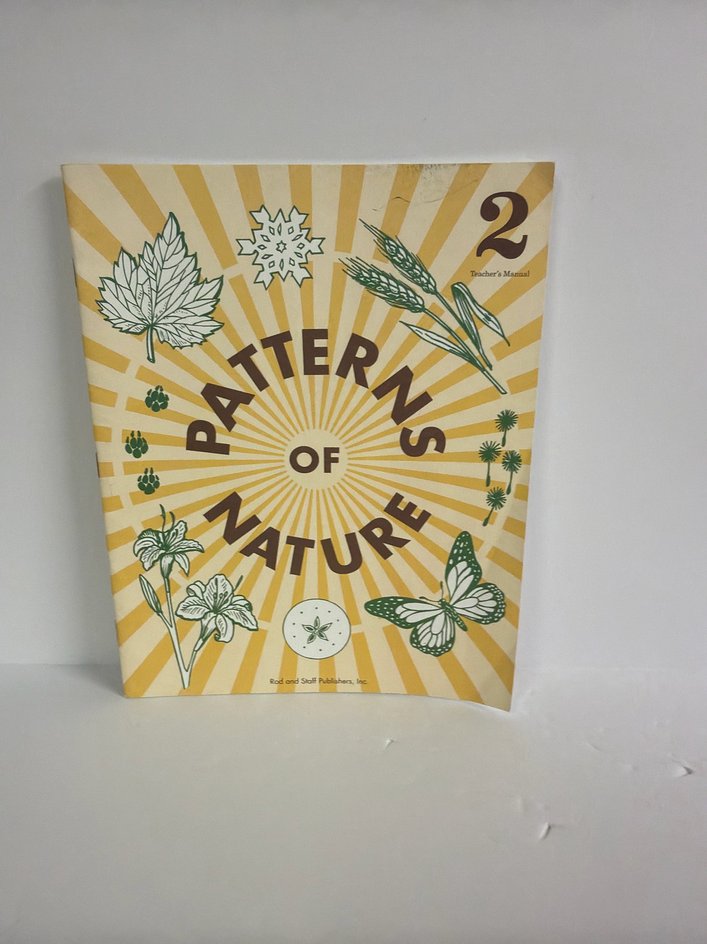 Patterns of Nature Rod & Staff Teacher's Manual Pre-Owned Science Textbooks