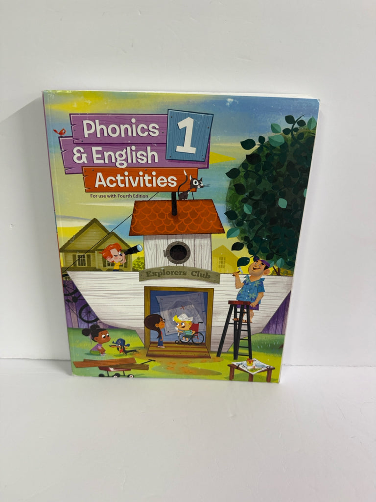 Phonics & English 1 BJU Press Activity Book  Pre-Owned Language Textbooks
