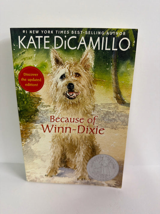 Because of Winn Dixie Candlewick Pre-Owned Kate DiCamillo Fiction Books