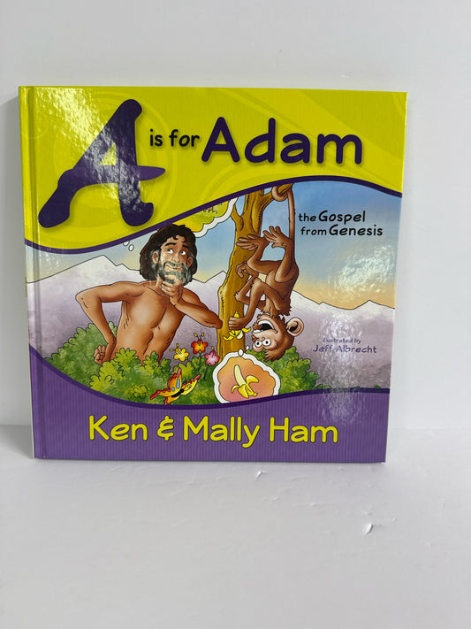 A is for Adam Master Books Pre-Owned Ken & Mally Ham Elementary Bible Textbooks