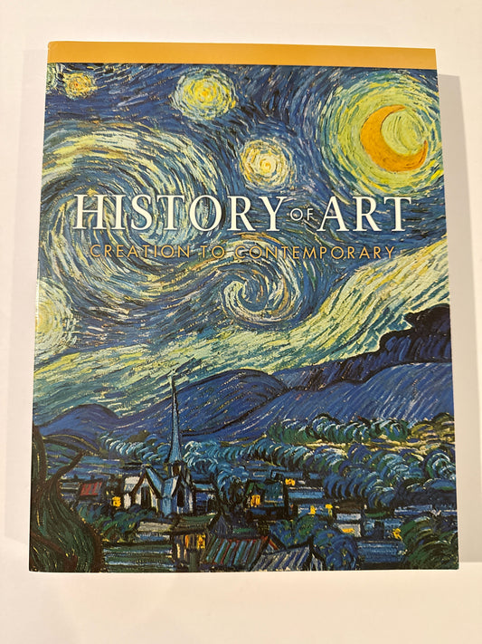 History of Art Veritas Student Workbook Pre-Owned Bustard Elementary Art Books