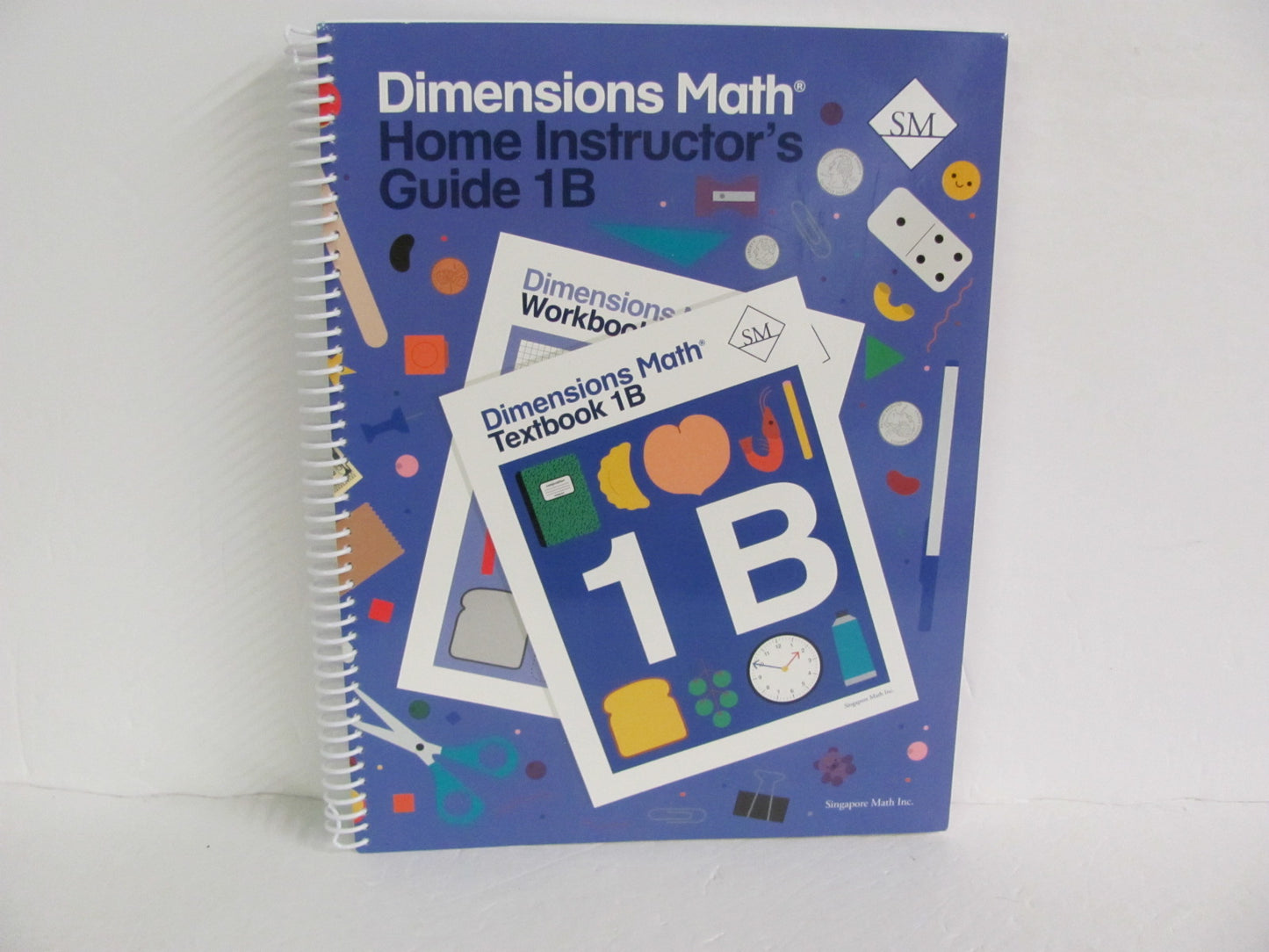 Dimensions Math 1B Singapore Instructor Manual  Pre-Owned Mathematics Textbooks