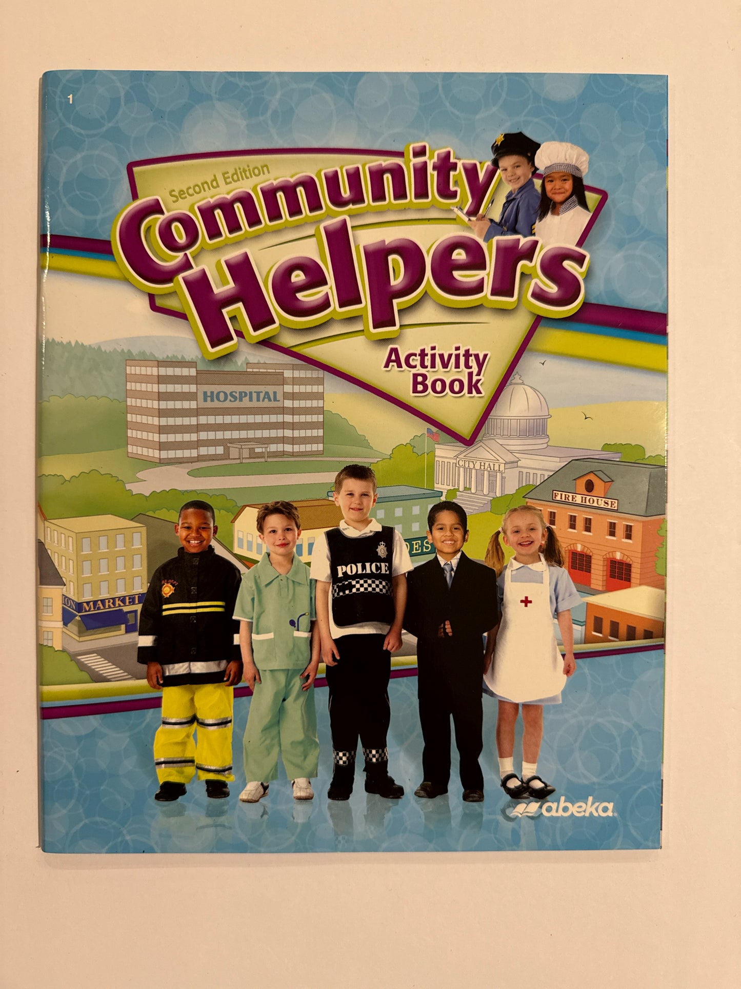 Community Helpers Abeka Activity Book  Pre-Owned 1st Grade History Textbooks