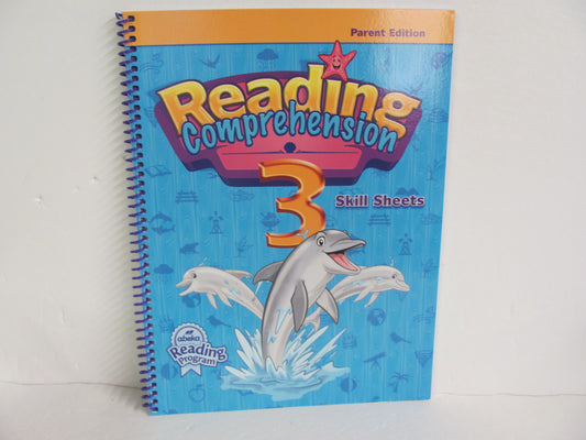 Reading Comprehension Abeka Parent Edition  Pre-Owned Reading Textbooks