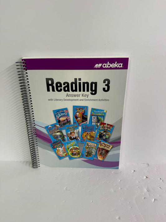 Reading 3 Abeka Answer Key  Pre-Owned 3rd Grade Reading Textbooks
