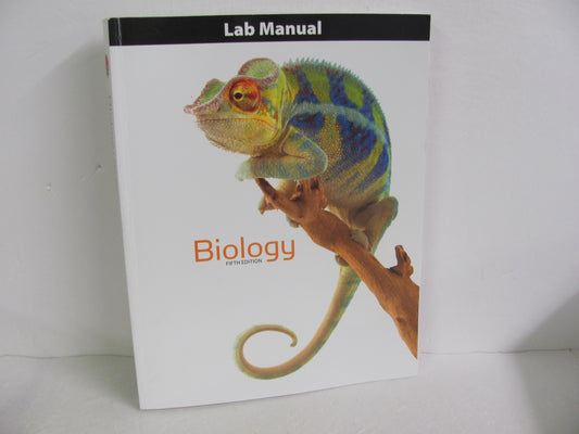 Biology Lab Manual BJU Press Lab Manual Pre-Owned 10th Grade Science Textbooks