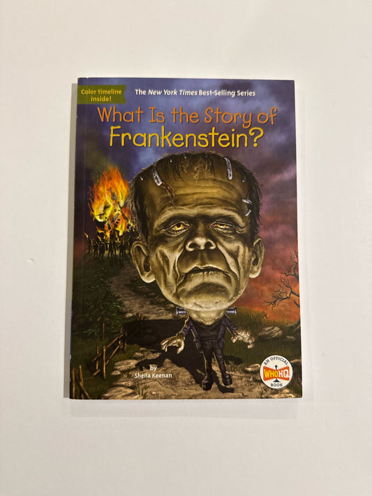 What Is the Story of Frankenstein? Penguin Workshop Pre-Owned Keenan Who Was