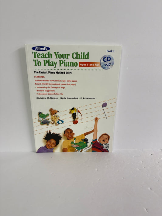 Teach Your Child Alfred Student Book Pre-Owned Music Education Books