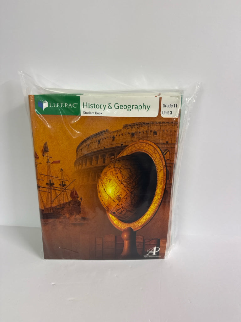 History & Geography Alpha Omega Set  Pre-Owned 11th Grade History Textbooks