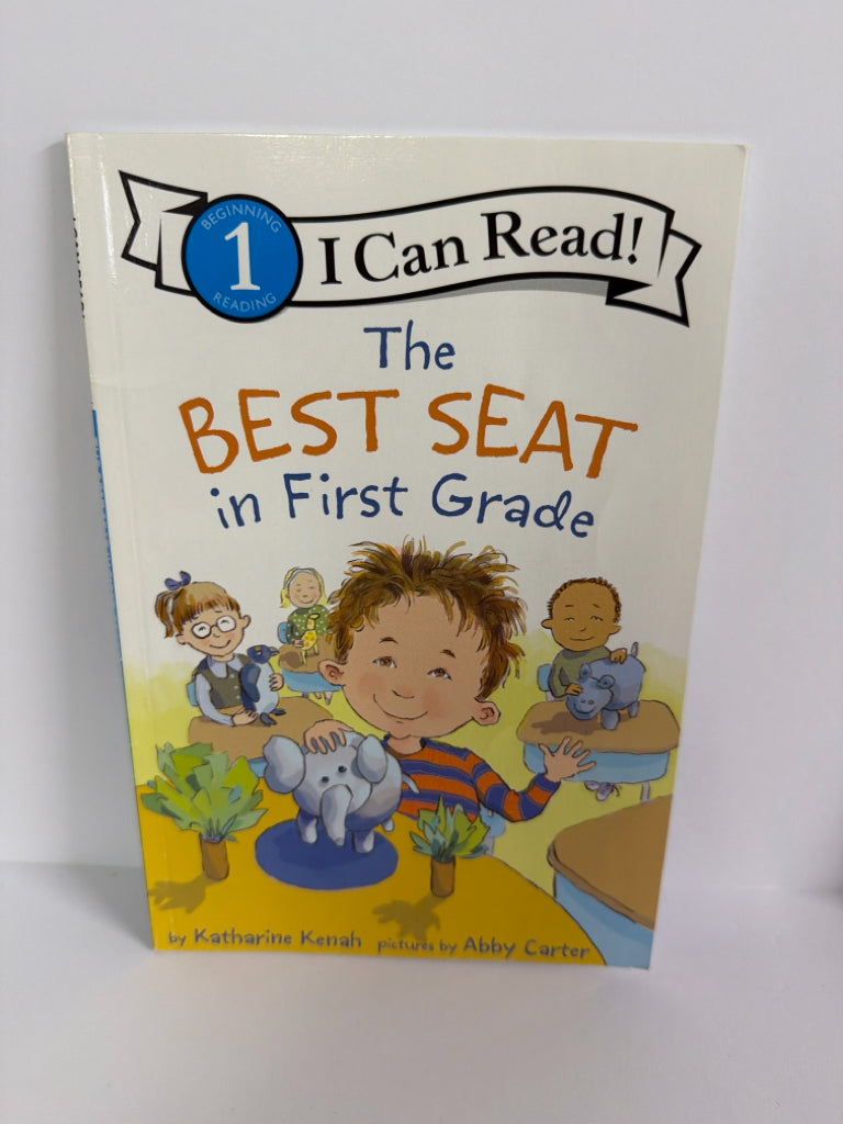The Best Seat in First Grade Katharine Kenah Harper Collins Phonics Readers