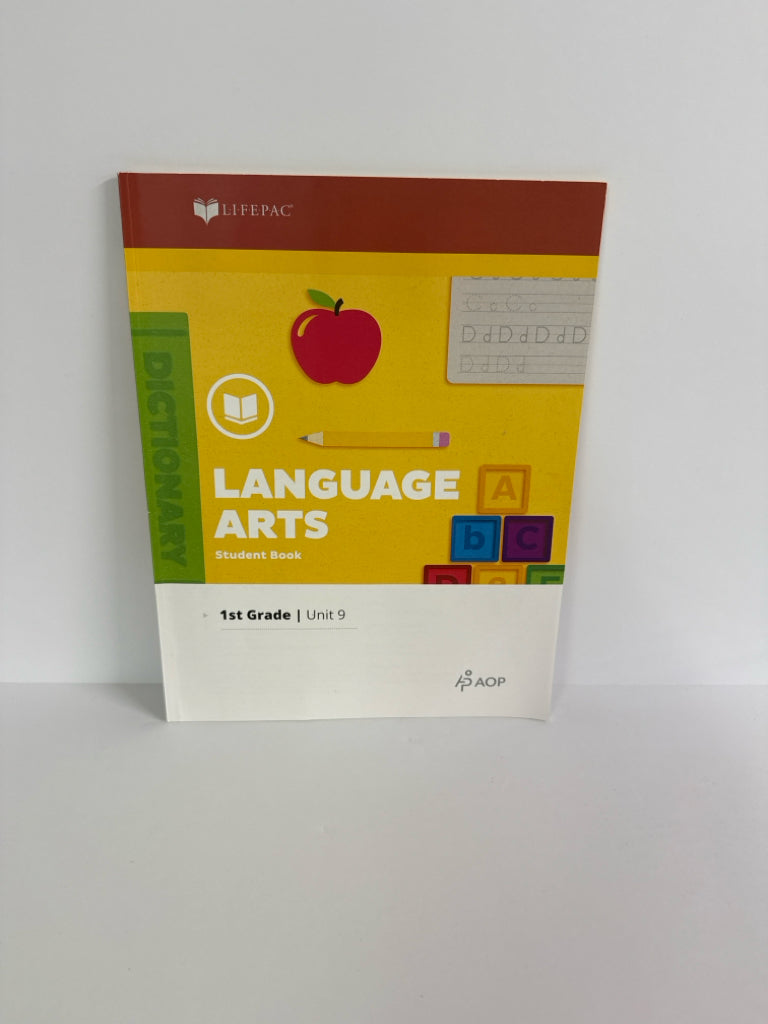 Language Arts Alpha Omega Lifepac Pre-Owned 1st Grade Language Textbooks