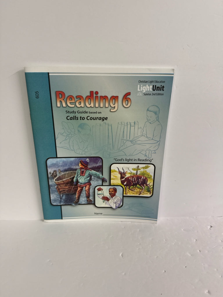 Reading 6 Christian Light LightUnit Pre-Owned 6th Grade Reading Textbooks