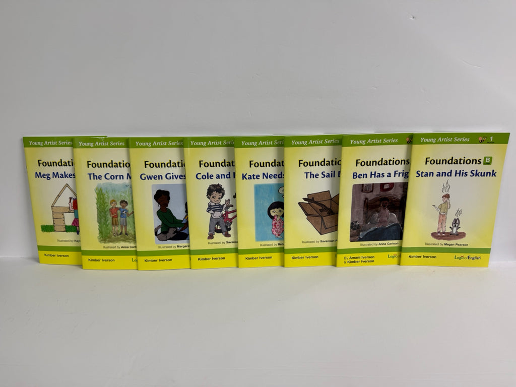 Foundations B Logic of English Reader Pre-Owned Elementary Language Textbooks