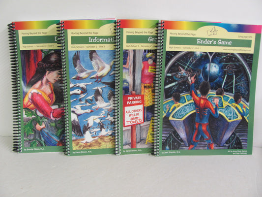 Language Arts Moving Beyond the Page Set  Pre-Owned Gaines Language Textbooks