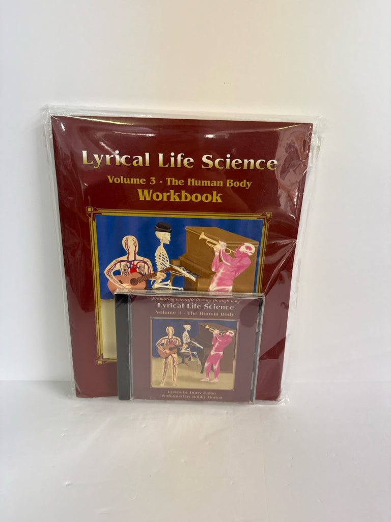 Lyrical Life Science Vol 3 Lyrical Learning Set  Pre-Owned Science Textbooks