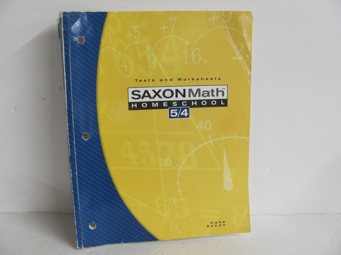 Math 54 Saxon Tests  Pre-Owned 4th Grade Mathematics Textbooks