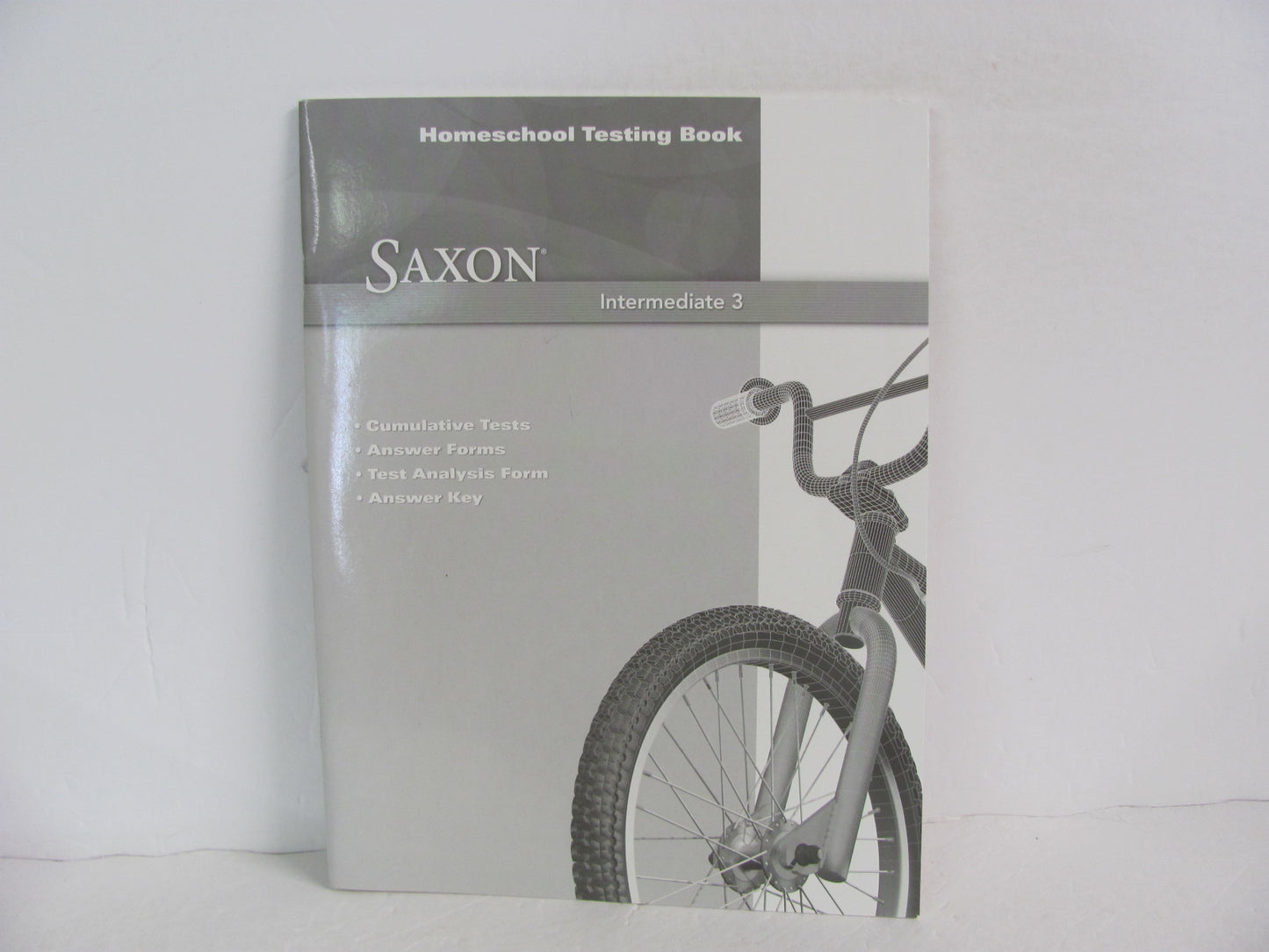 Saxon Math 3rd Grade Testing Book Saxon Testing Book  Pre-owned Math Help Books