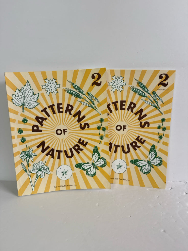 Patterns of Nature Rod and Staff Set  Pre-Owned 2nd Grade Science Textbooks
