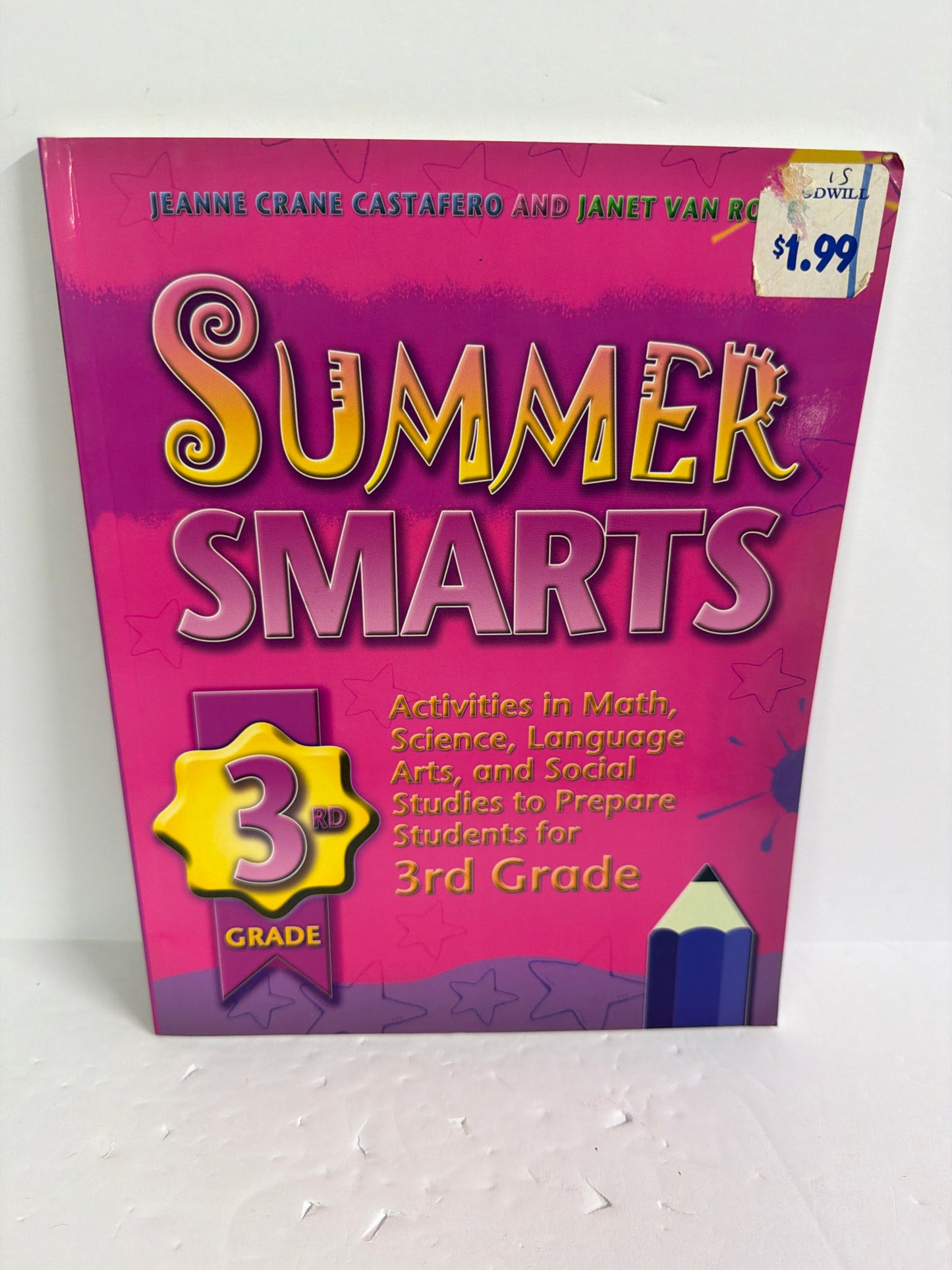 Summer Smarts Kingfisher Workbook Pre-Owned Summer Study Books
