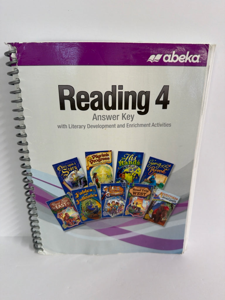 Reading 4 Abeka Answer Key  Pre-Owned 4th Grade Reading Textbooks