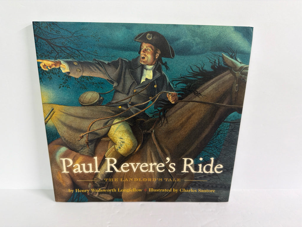 Paul Revere's Ride Henry Wadsworth Longfellow Applesauce Press Hardback Books