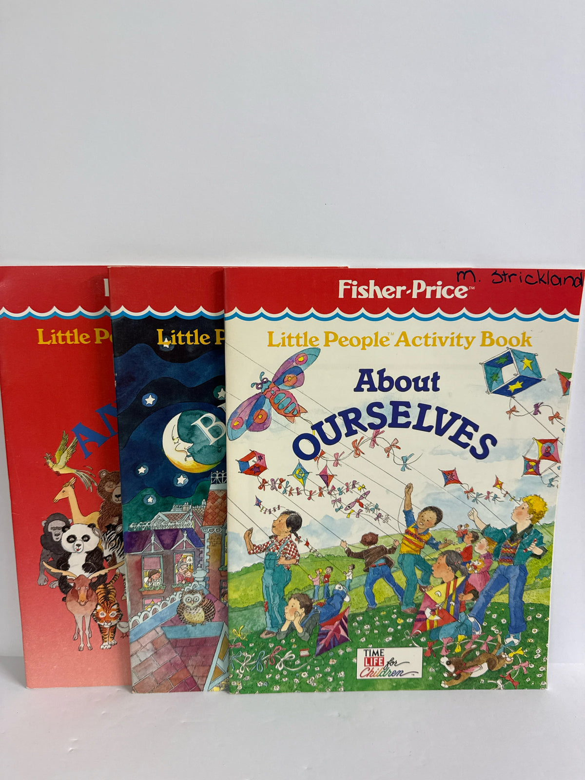 Little People Fisher Price Activity Book  Pre-Owned Elementary Early Learning