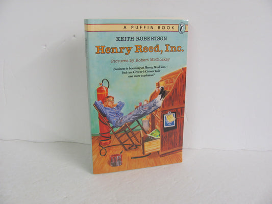 Henry Reed, Inc. Puffin Pre-Owned Robertson Fiction Books
