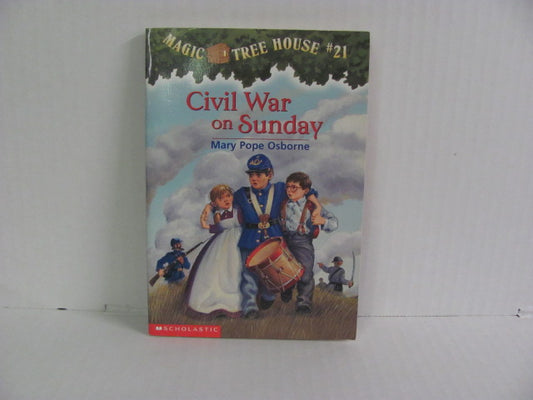 Civil War on Sunday Random House Reader  Pre-Owned The Magic Tree House