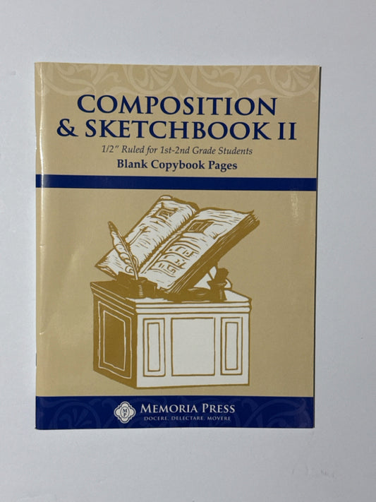 Composition & Sketchbook II Memoria Press Copybook Pre-Owned Memoria Press