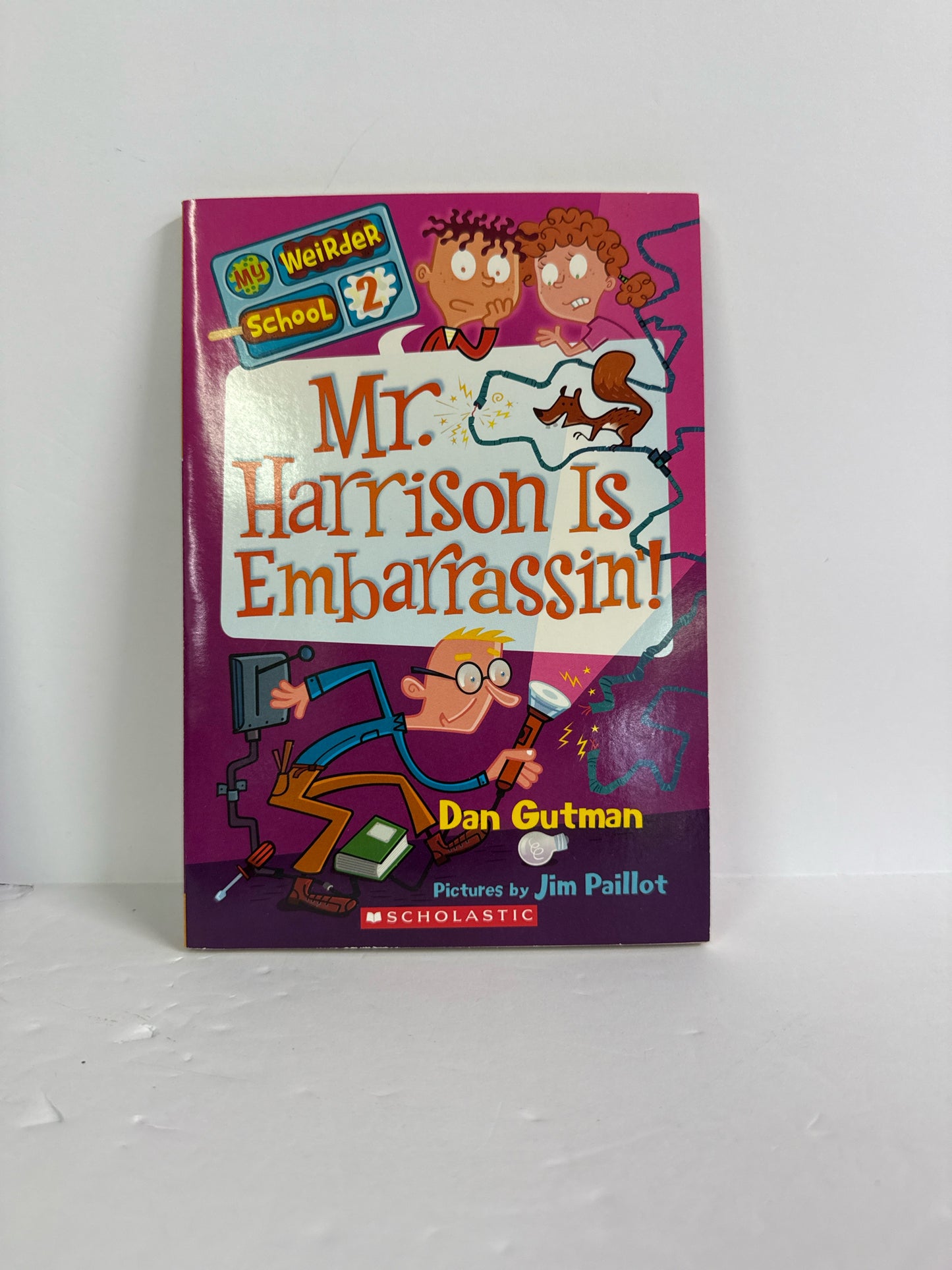 Mr. Harrison is Embarassin! Dan Gutman Scholastic Juvenile Books