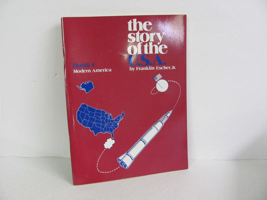 The Story of the USA EPS Pre-Owned Escher Elementary American History Books