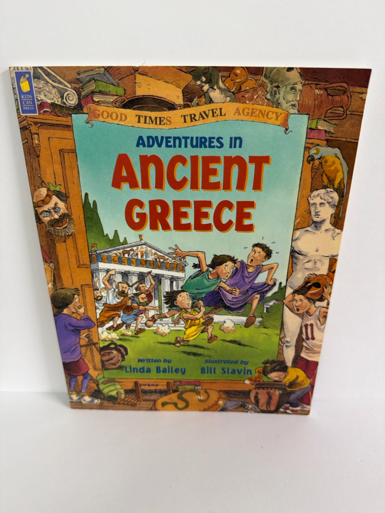 Adventures in Ancient Greece Kids Can Press Pre-Owned Linda Bailey Ancient Egypt