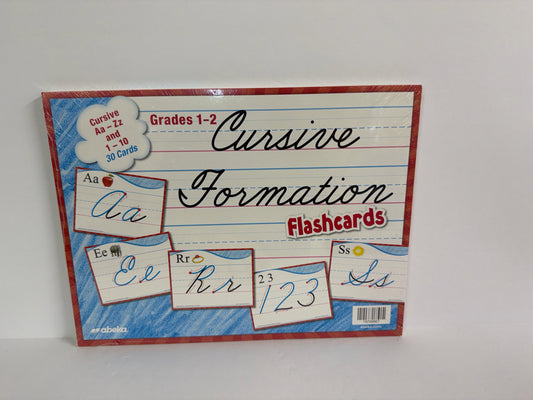 Cursive Formation Abeka Flashcards Pre-Owned 1st Grade Language Textbooks